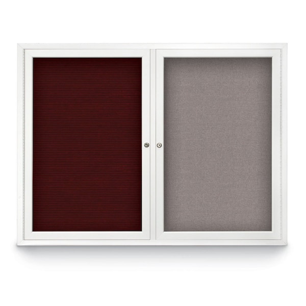 Corkboard, Amethyst/Black, 60" X36"